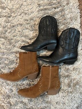 Western Ankle Boots Bundle